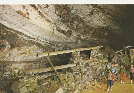 Vintage Unused Postcard: (gin8): Mammoth Cave, KY