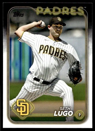 2024 Topps 291 Seth Lugo San Diego Padres Baseball Card