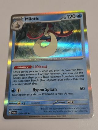 Pokemon Milotic holo rare card 036/182