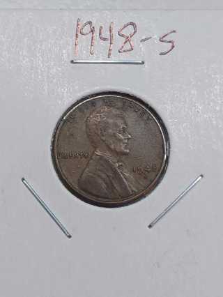 1948-S Lincoln Wheat Penny! 26
