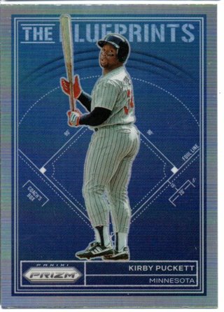 2023 Panini Prizm Kirby Puckett Blueprints Refractor