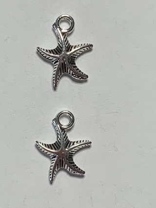 OCEAN/BEACH CHARMS~#94~SILVER~2 CHARMS~FREE SHIPPING!