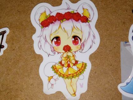 Anime one Cute big new nice vinyl lab top sticker no refunds regular mail high quality!