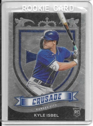 Kyle Isbel 2021 Chronicles Crusade #24 Rookie Card