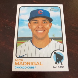 2022 Topps Heritage - [Base] #314 Nick Madrigal