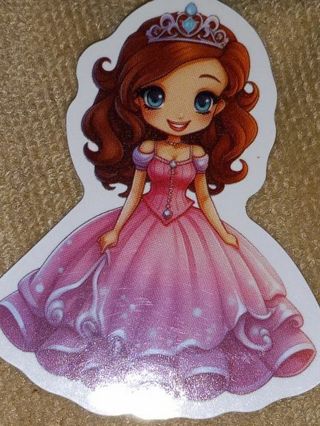 Princess Cute one vinyl sticker no refunds regular mail Win 2 or more get bonus