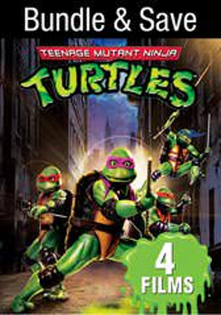 4 Film Favorites: Teenage Mutant Ninja Turtles (Bundle) Digital Movie Code Vudu (MA = HDX)