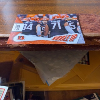 2022 panini score huddle up Cincinnati bengals football card 