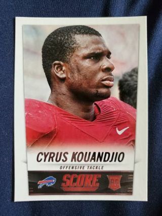 2014 Score Rookie Cyrus Kouandjio