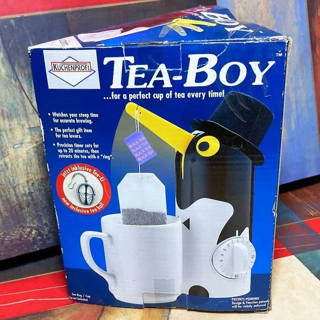 The ** Kuchenprofi ** Penguin Tea Boy, Tea Bag Seep Lift Retract Precision Timer