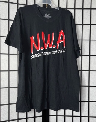 NWA Straight Outta Compton Ruthless Men’s Black T Shirt XLarge