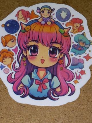 Adorable nice one vinyl sticker no refunds I send all regular mail win 2 or more get bonus