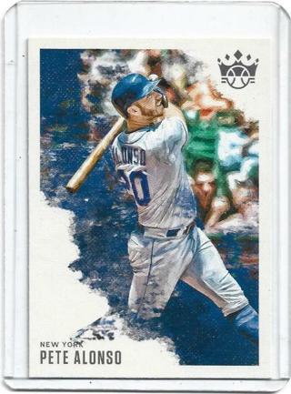 2020 DIAMOND KINGS PETE ALONSO CARD