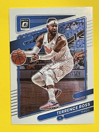 Terrence Ross 2021-22 Donruss Optic Base #35 Orlando Magic Basketball Card