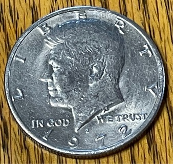 1972 D Kennedy Half Dollar BU 50 cent US Coin 