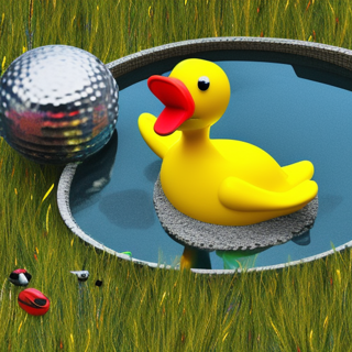 Listia Digital Collectible: Rubber Duckie Disco