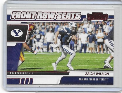 Zach Wilson 2021 Contenders Draft Front Row Seat #11