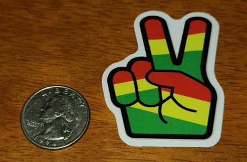 Bob Marley/Rasta/Reggae Sticker (#6)