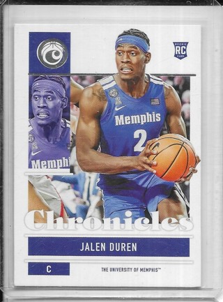 Jalen Duran 2022-23 Chronicles Draft #13 Rookie Card