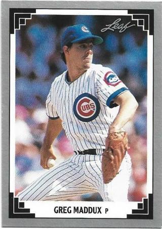 1991 LEAF GREG MADDUX CARD