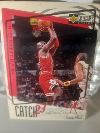 1997 Michael Jordan Catch 23 UD Collection Bulls