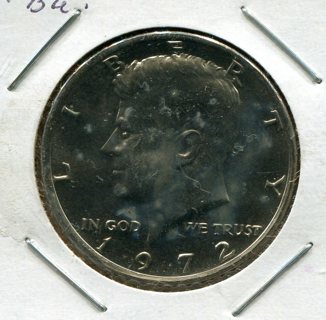 1972 P Kennedy Half Dollar-Brilliant Uncirculated