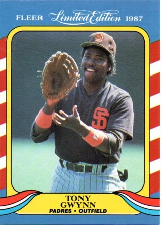 1987 Fleer Tony Gwynn Limited Edition