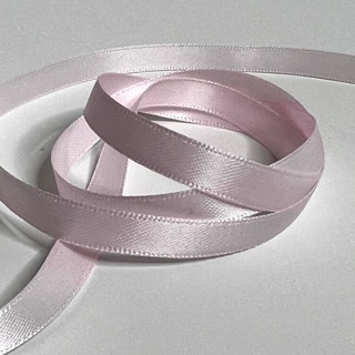 Pale Pink Satin 3/8” Wide Ribbon 