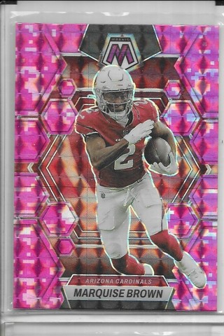 Marquise Brown 2023 Mosaic Mosaic Camo Pink #3