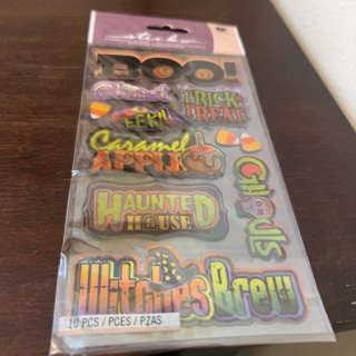 Sticko dimensional Halloween stickers 