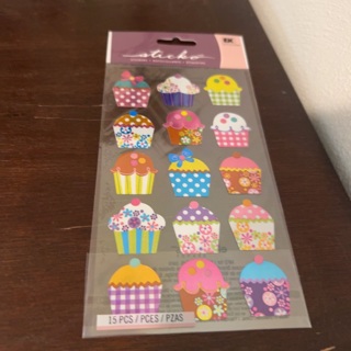 Sticko cupcakes stickers