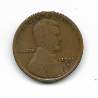 1913-D Lincoln Cent - Better Date