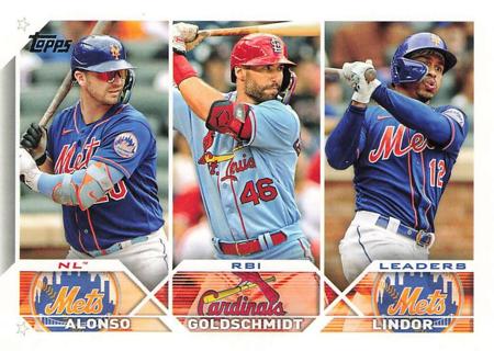 Tradingcard - Baseball - 2023 Topps #240 - NL RBI Leaders 