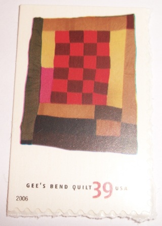 Scott #4098, Quilt, One Useable 39¢ US Postage Stamp. Peel and stick.