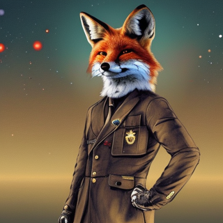 Listia Digital Collectible: [A17] Fox Art Collection: #006