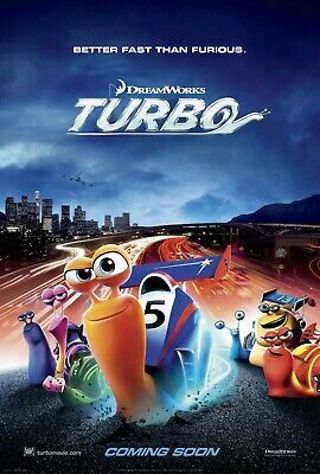 "Turbo" HD "Vudu or Movies Anywhere" Digital Code