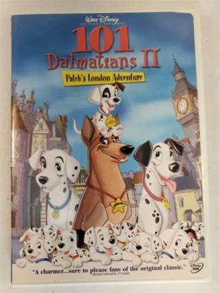 DISNEY 101 DALMATIANS 2  DVD=ORIGINAL CASE=NO SCRATCHES