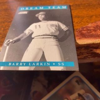 1991 score dream team Barry Larkin baseball card 