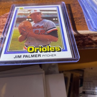 1981 donruss jim Palmer baseball card 