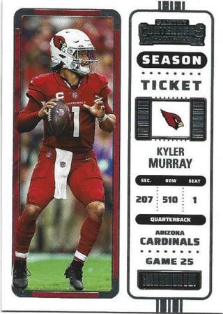 2022 CONTENDERS KYLER MURRAY CARD