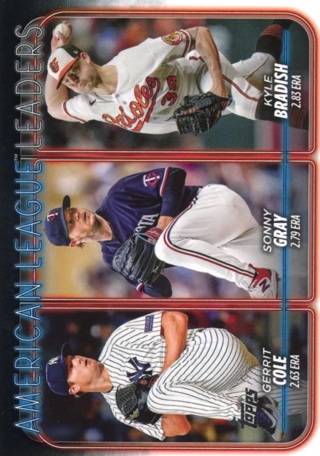 2024 Topps #324 American League Leaders ERA