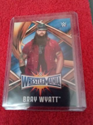 WWE Bray Wyatt card from 2017