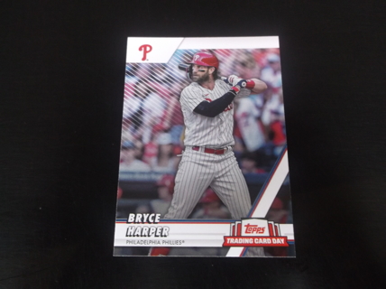 2024 Topps National Trading Card Day Bryce Harper  card   #NTCD-B2   Phillies