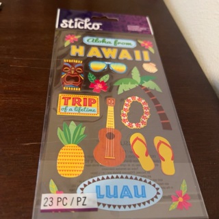 Sticko Hawaii stickers 
