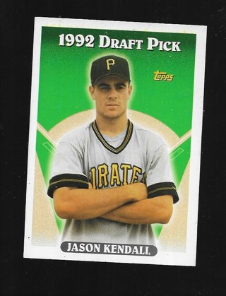 1993 TOPPS JASON KENDALL ROOKIE #334