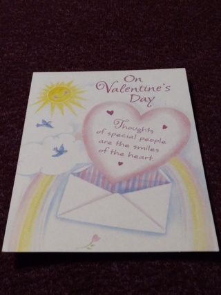 Valentine's Day Notecard - Thoughts
