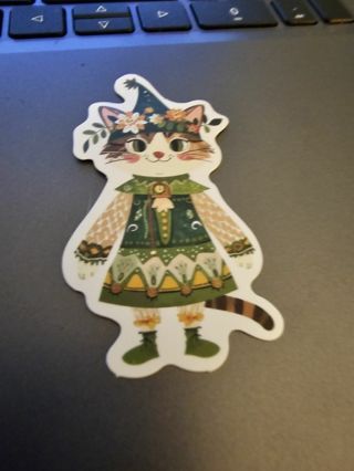 Cat sticker 5.41 cm/ 2.1inch