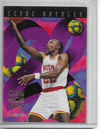 Clyde Drexler 1995-96 Hoops Crunchers #19