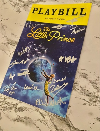 The Little Prince Signed Playbill