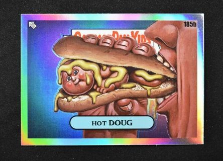 2022 Garbage Pail Kids Chrome Series 5 Refractor #185b Hot DOUG